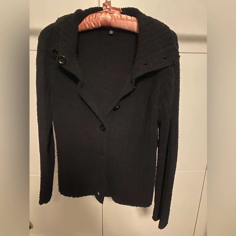 Carolyn Taylor Black Cardigan S
